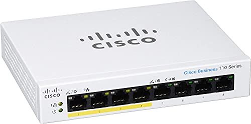 Cisco Business CBS110-8PP-D アンマネージドスイッチ | 8ポート GE | 部分PoE |