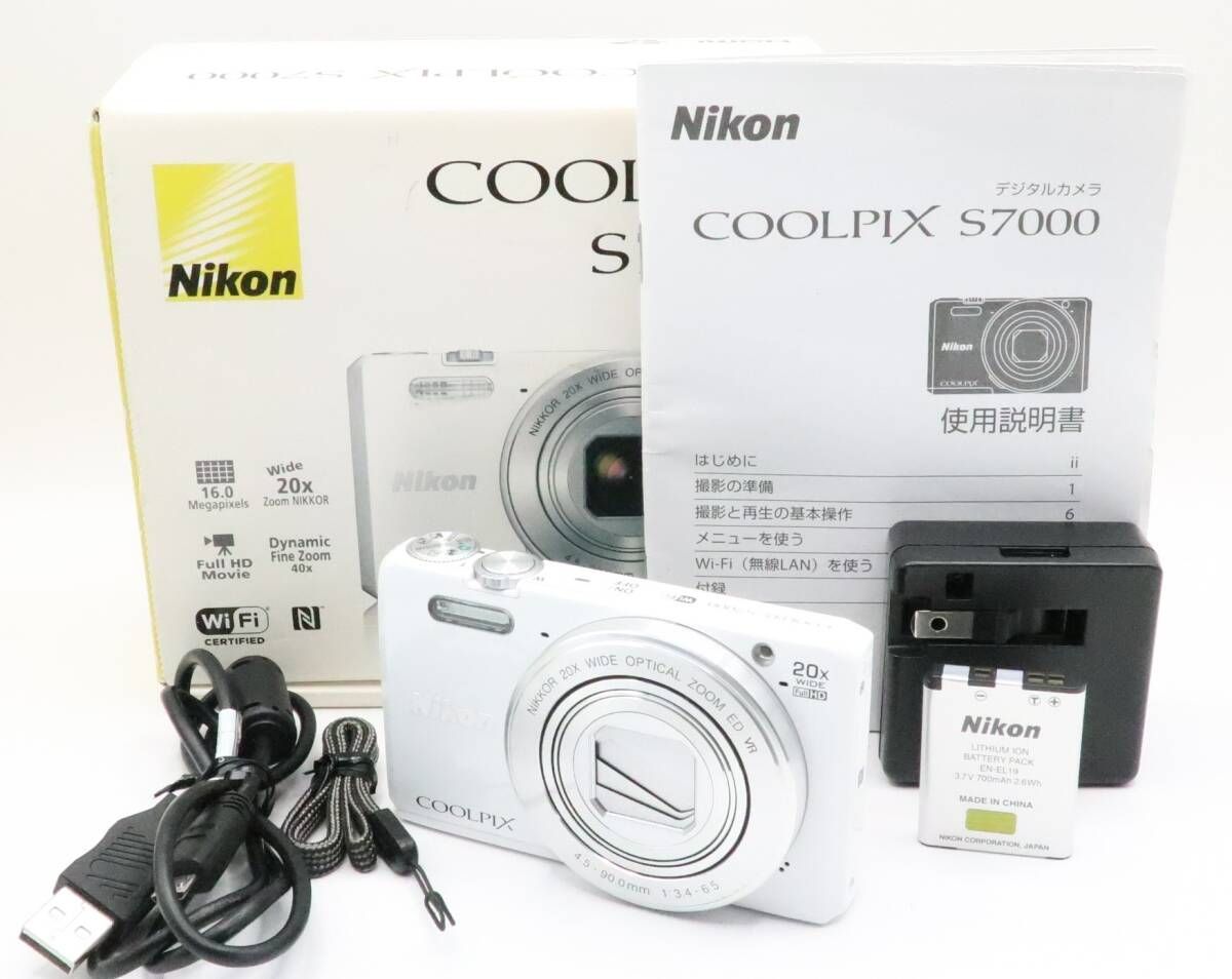 ☆極上品☆ ニコン NIKON COOLPIX クールピクス S7000 元箱付 #697 