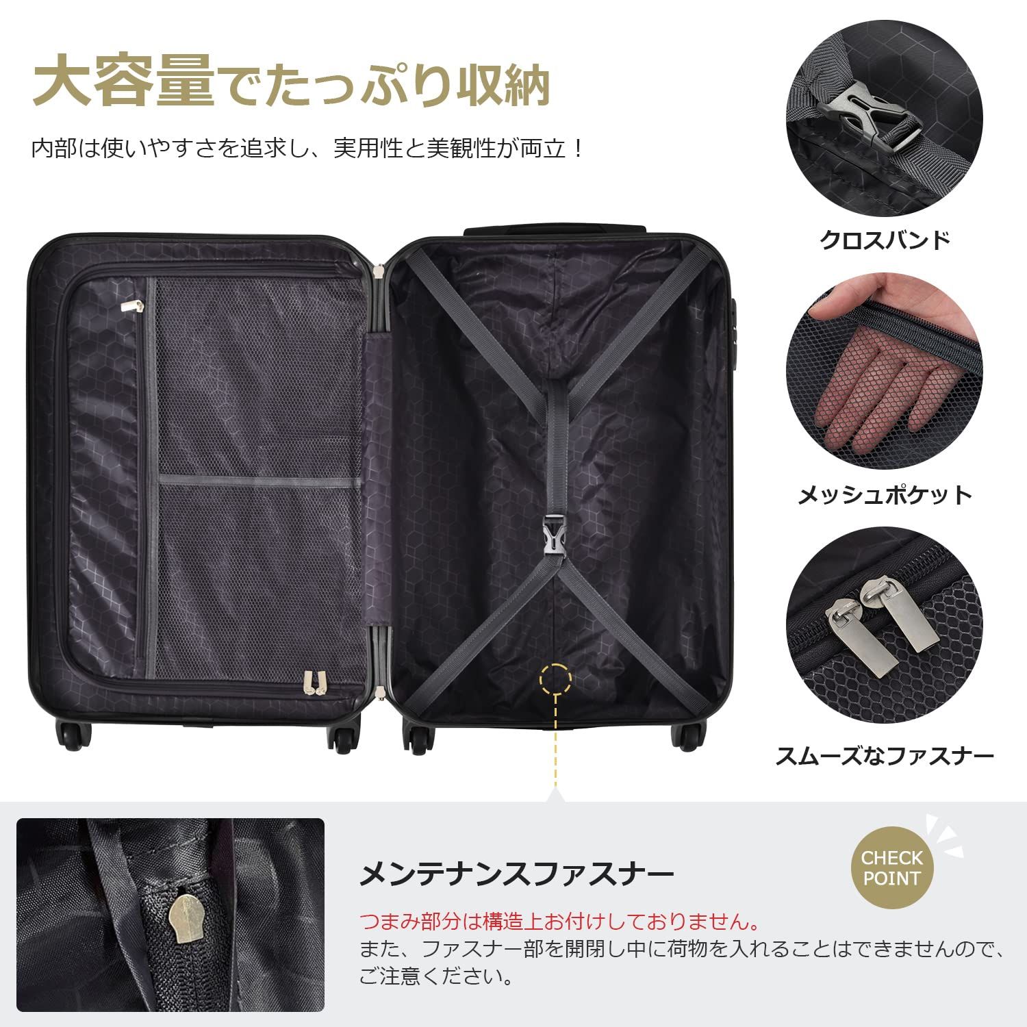 数量限定】スーツケース キャリーケース 機内持ち込み 軽量 Sサイズ