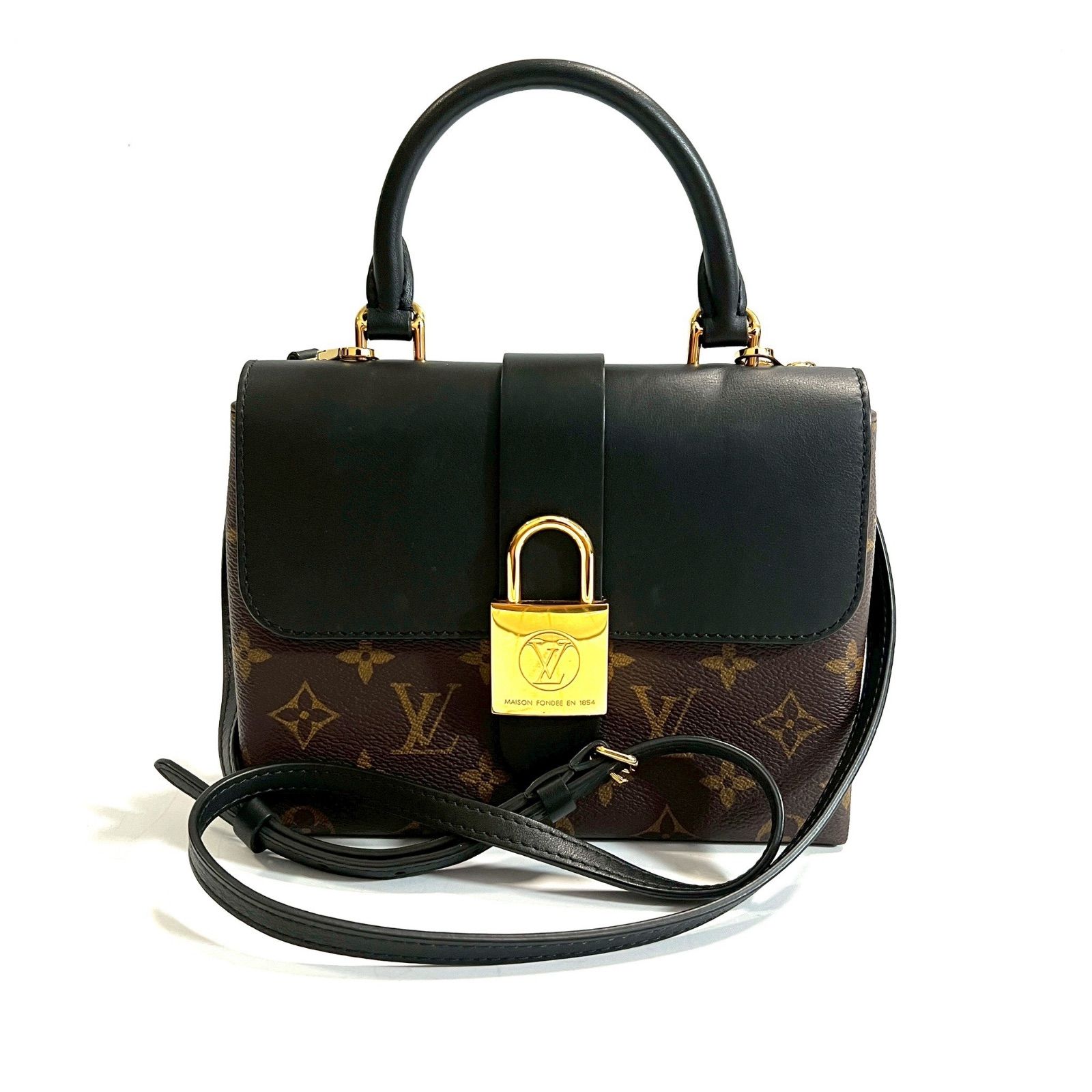 LOUIS VUITTON ルイヴィトン ロッキー BB ショルダーバッグ ハンド 