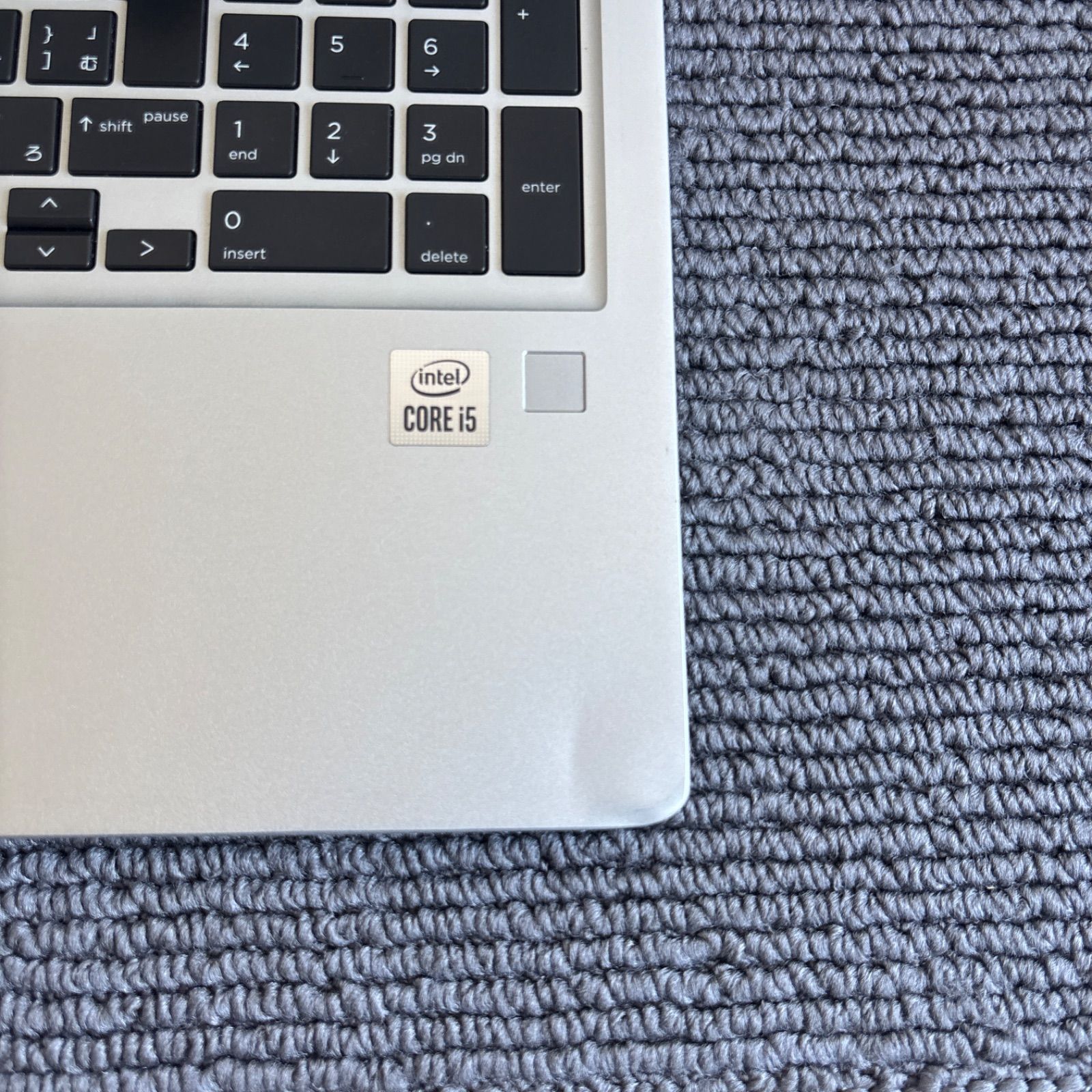 HP ProBook 450 G7 i5-10210U メモリ8GB SSD 256GB 指紋認証 Win11 AC