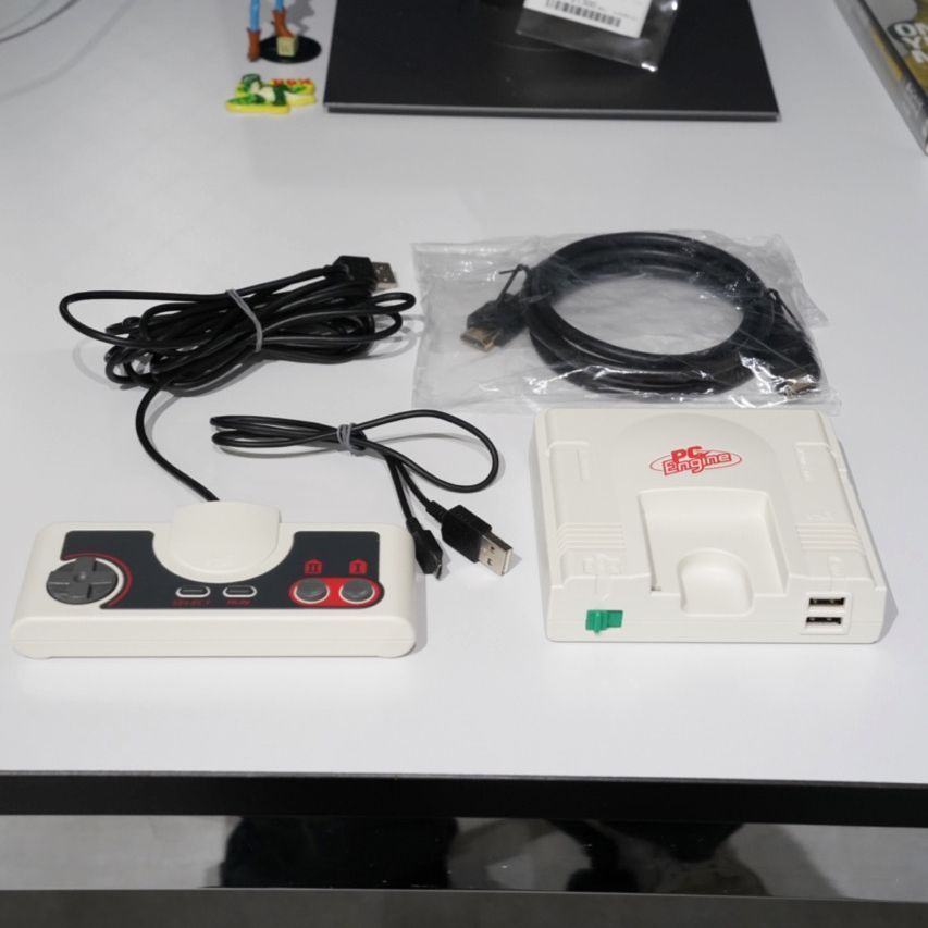 PCエンジンミニ 本体＋純正コントローラー1本セット｜動作確認済｜HDMI