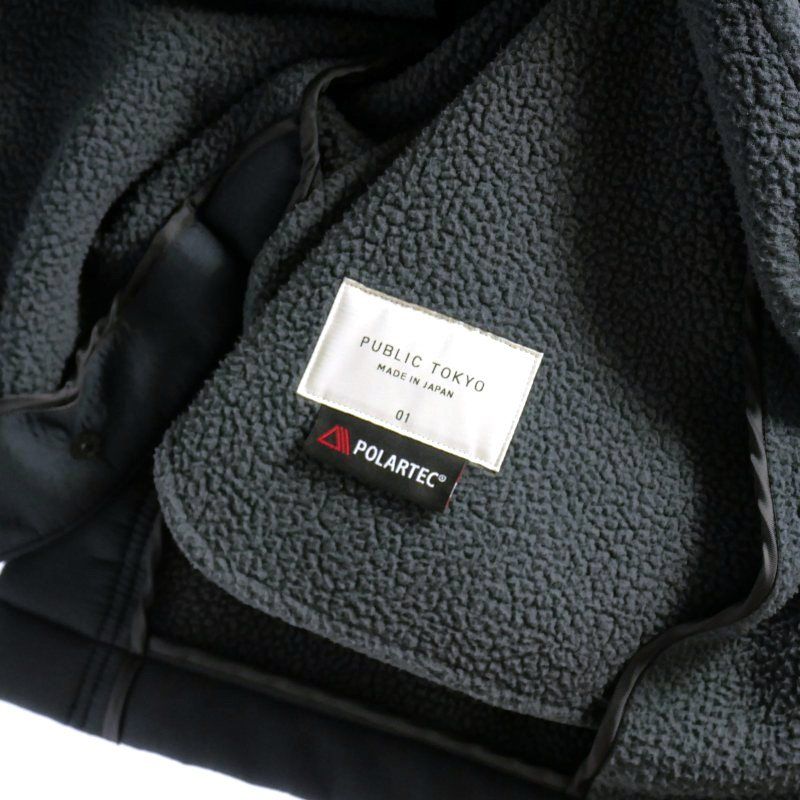 パブリックトウキョウ PUBLIC TOKYO POLARTEC デイリーハイネック  