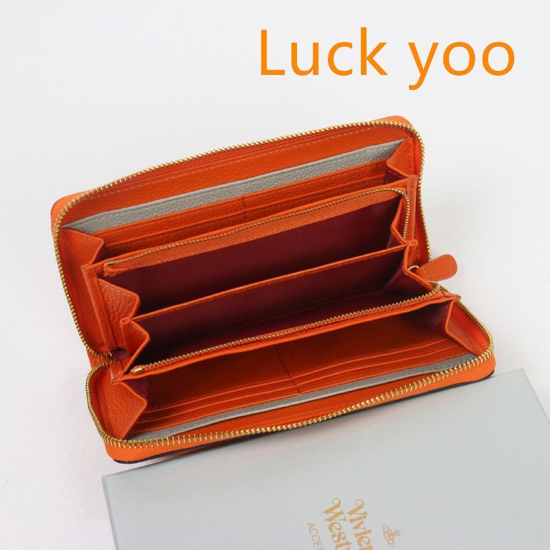 55VV356 長財布 オーブ チェック レザー オレンジ（2022/08/25買取） - Vivienne Westwood  ヴィヴィアンウエストウッド | 古着・洋服・ブランド品の宅配買取・高額査定ならフクウロ