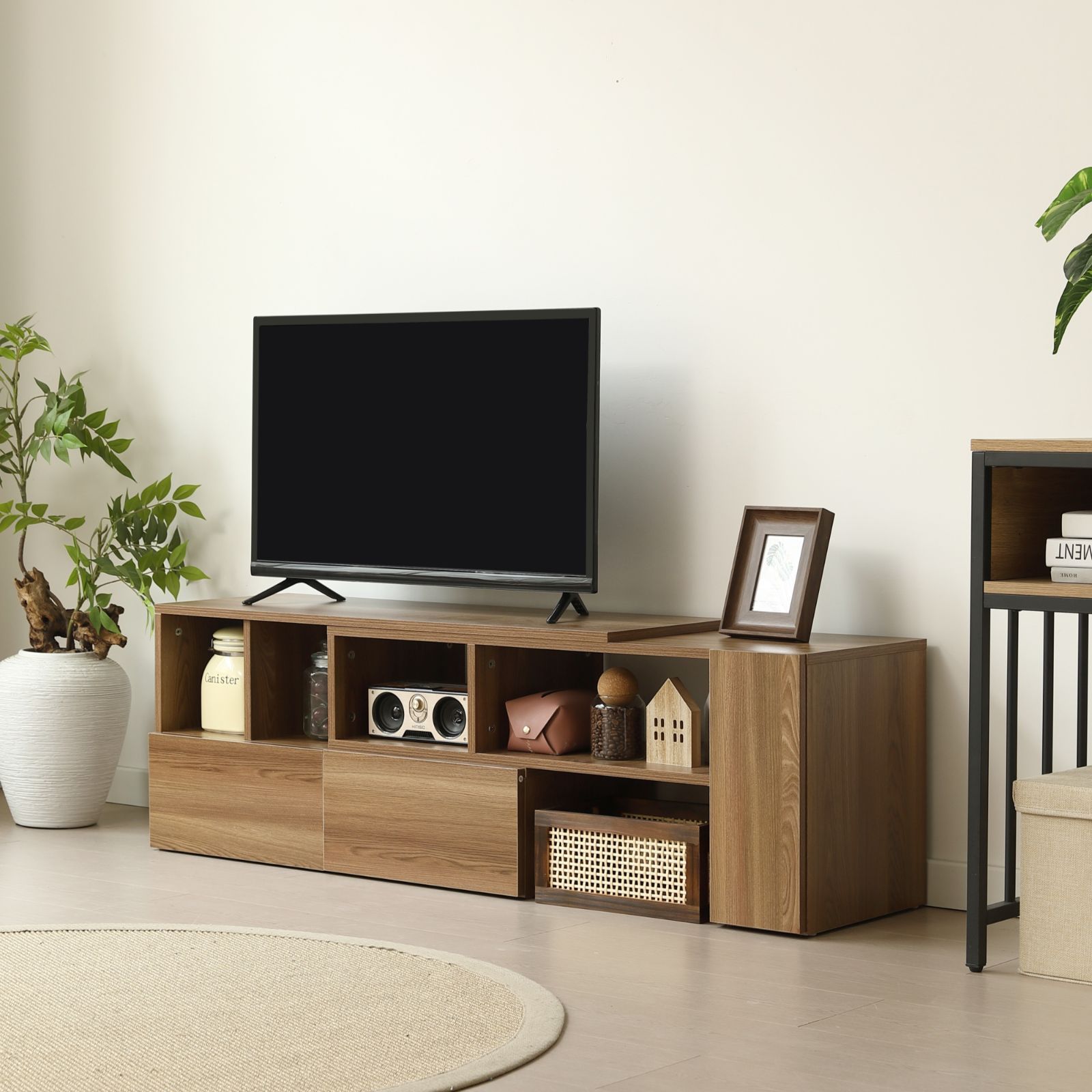 TV台L字 TVボード