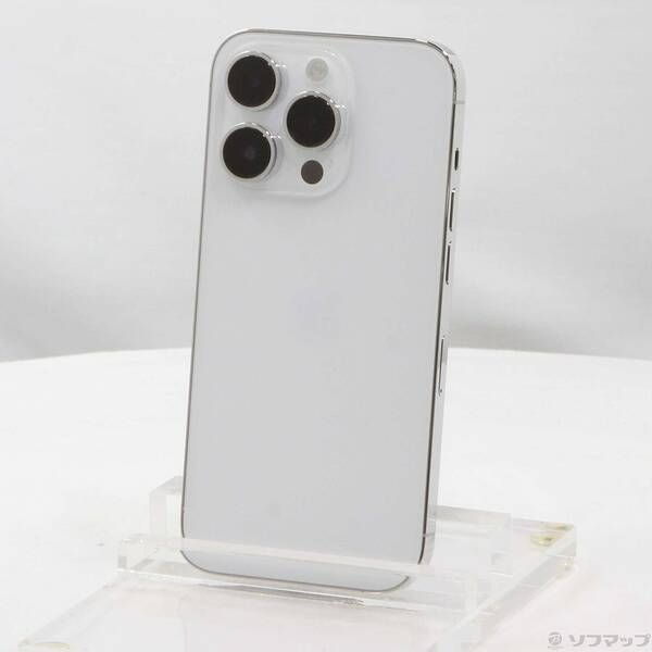 〔中古品〕iPhone14 Pro 256GB シルバー MQ0Y3J／A SIMフリー【258】