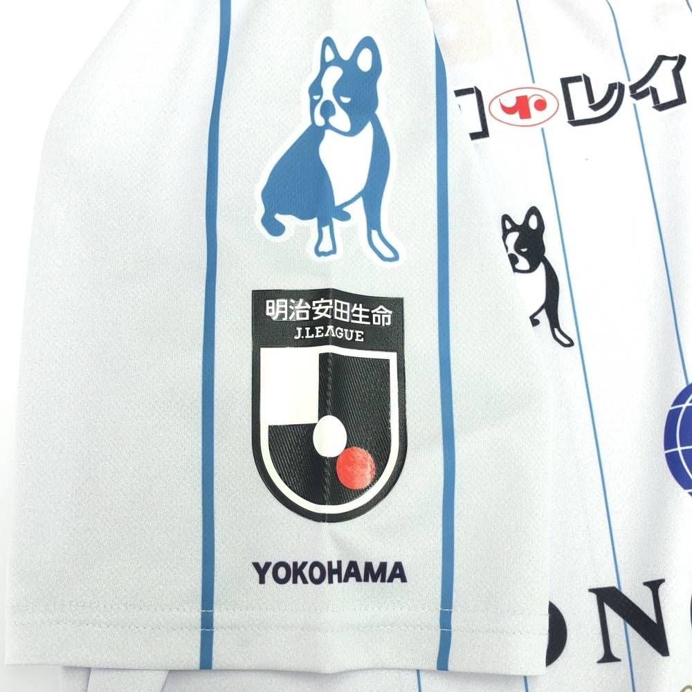 未使用 claudio pandiani クラウディオパンディアーニ 横浜FC 2021 アウェイ 半袖レプリカユニフォーム XL ポリエステル Jリーグ サッカージャンキー スポーツ メンズ HU1271A83 未使用 claudio pandiani クラウディオパンディアーニ 横浜FC