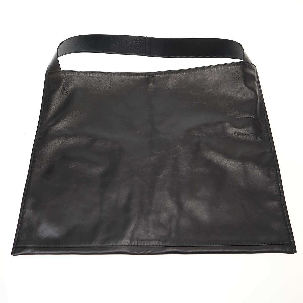 JIL SANDER ジルサンダー レザー ショルダーバック ベルト ブラック