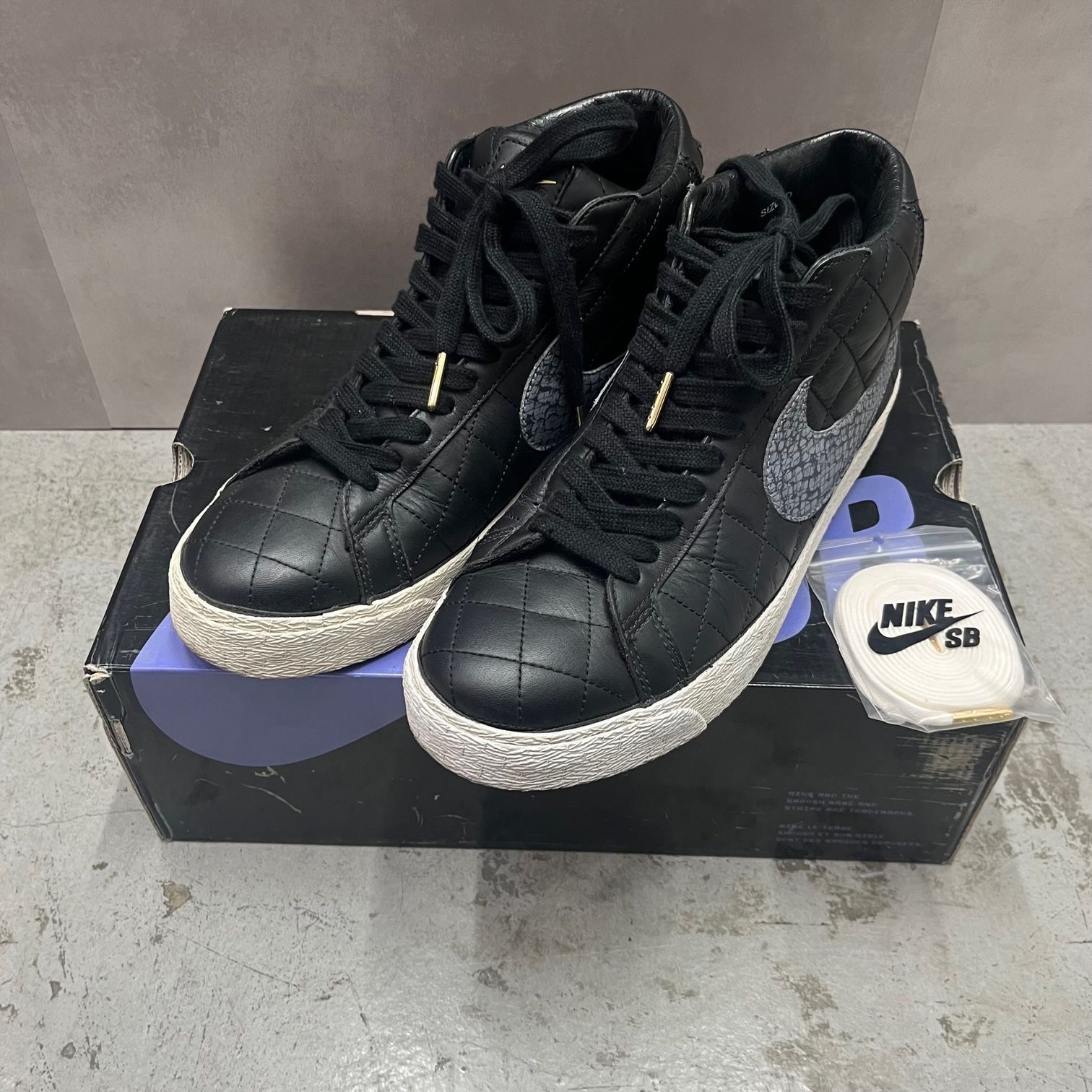 Supreme Nike SB Blazer Black 313962-001 2006年製造 コラボ
