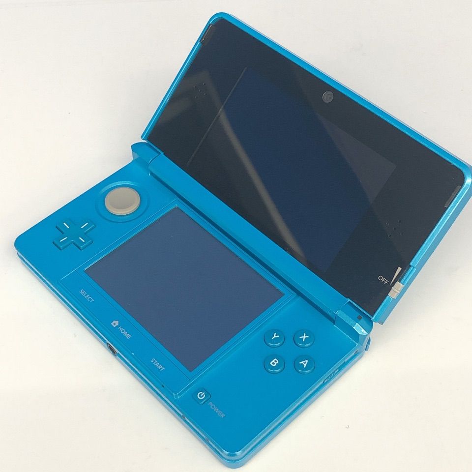☆【通電確認済・タッチペン無】Nintendo 3DS ライトブルー