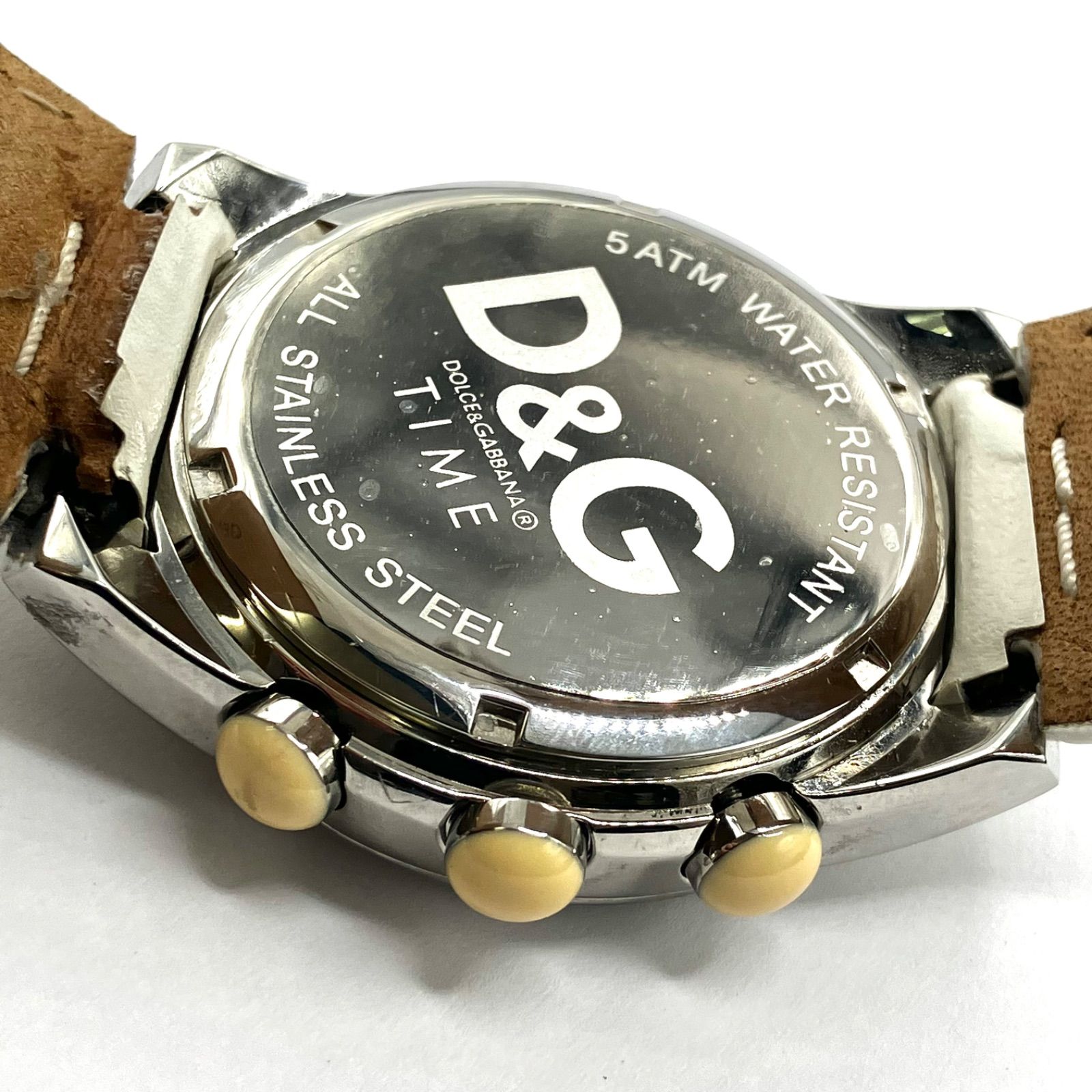 ドルチェ＆ガッバーナ SANDPIPER クロノグラフ 楽天市場】D&G TIME ドルチェ＆ガッバーナSANDPIPERクロノグラフ