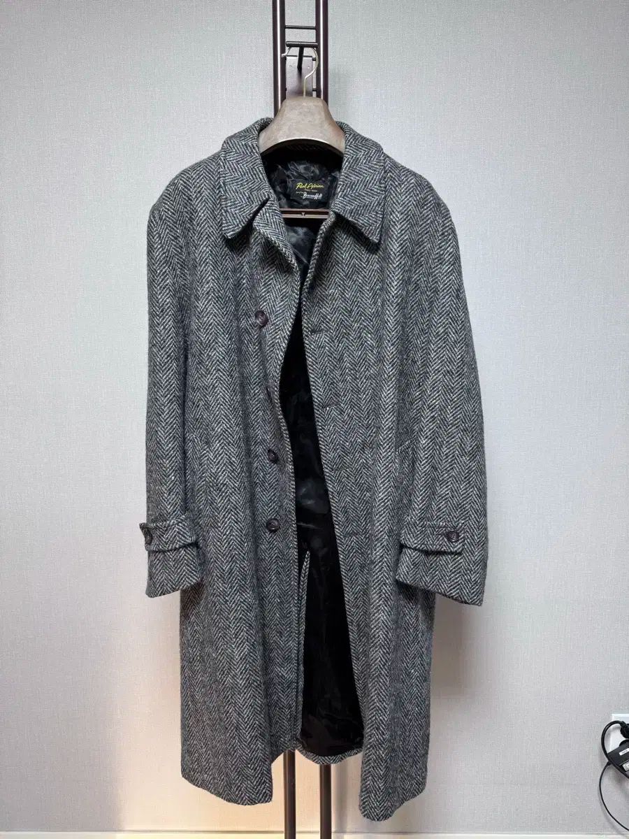 Harris Tweed ステンカラーコート グレー WEB限定/OUTLET】【CLASSICO