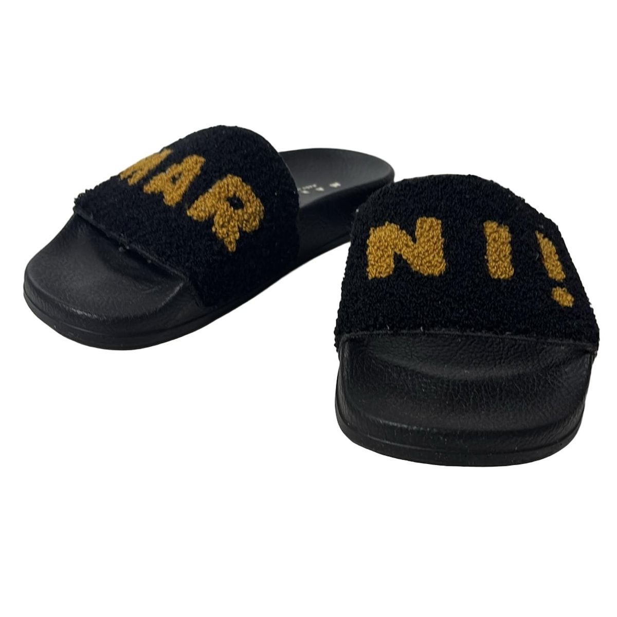 MARNI(マルニ) サンダル 35 レディース美品 - 黒×ライトブラウン