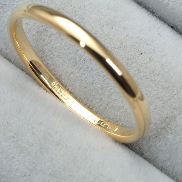 ティファニー リング フォーエバー クラシックバンド ウェディング 2mm  