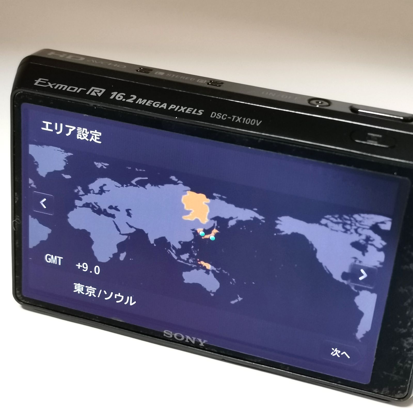 ソニー Cyber-shot DSC-TX100V 販売済み ブラック デジカメ デジタル