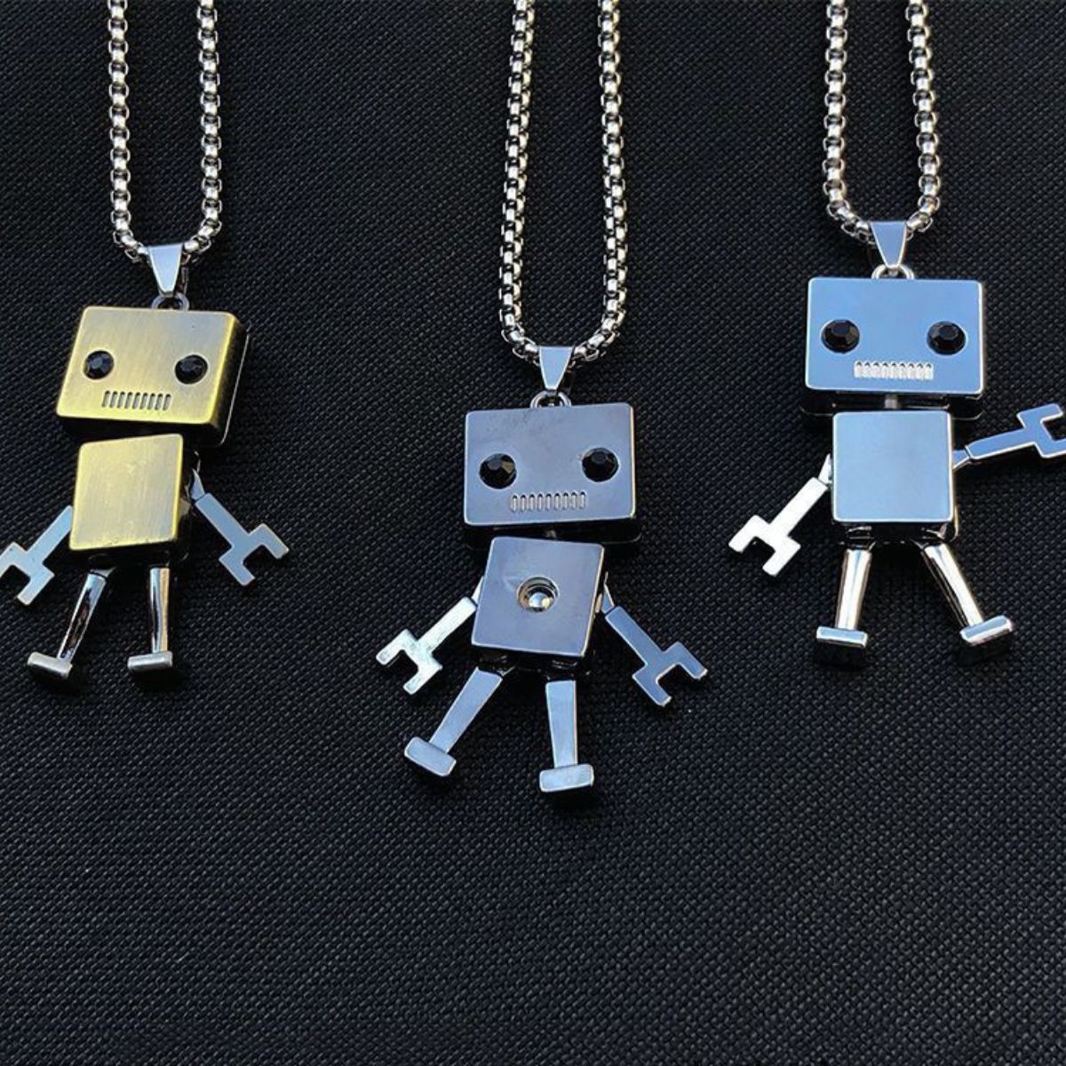 レディース アクセサリー ネックレス ロボット チェーン 40代 20
