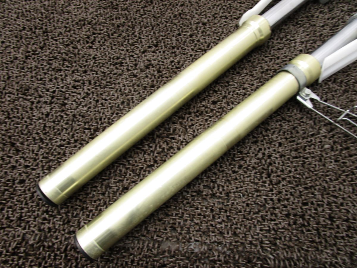 KSR-2 倒立 フロントフォーク カバー □A6597 MX080B カワサキ MX080BE キャブ車 動画有