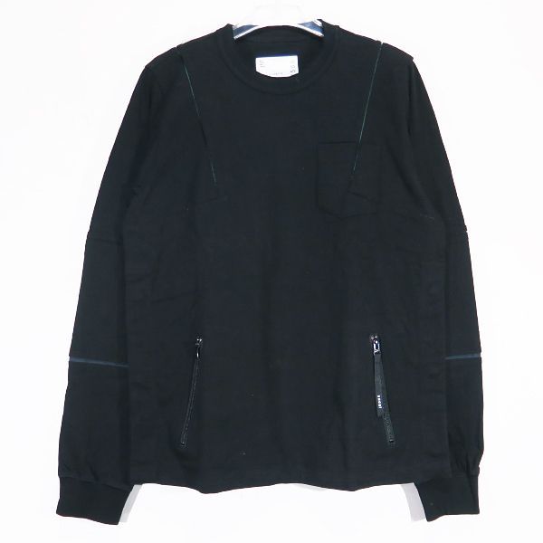 sacai 長袖カットソー 21-02586M サイズ3 sacai 長袖カットソー 21-02586M サイズ3