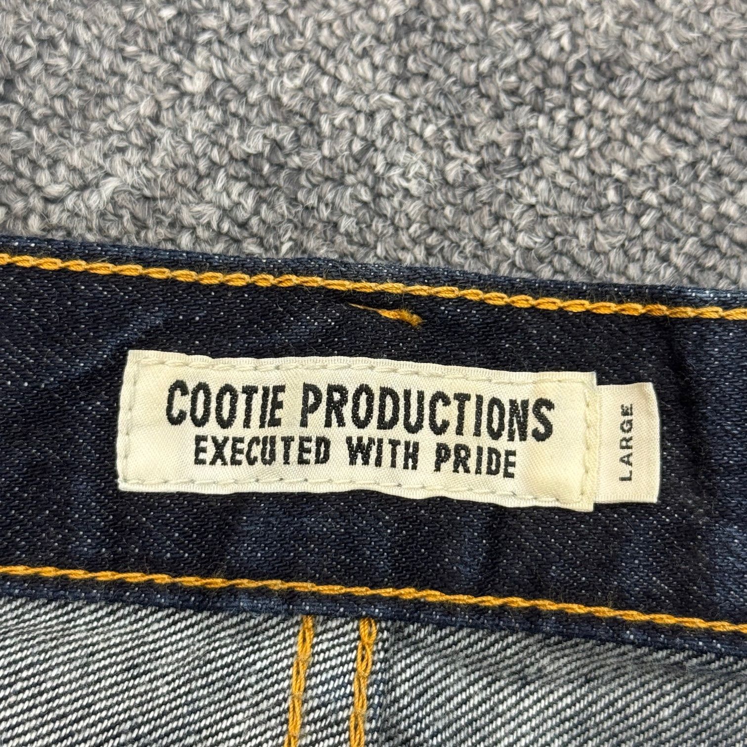 COOTIE PRODUCTIONS 21SS Raza 1 Tuck Denim Pants ワンタック デニム 