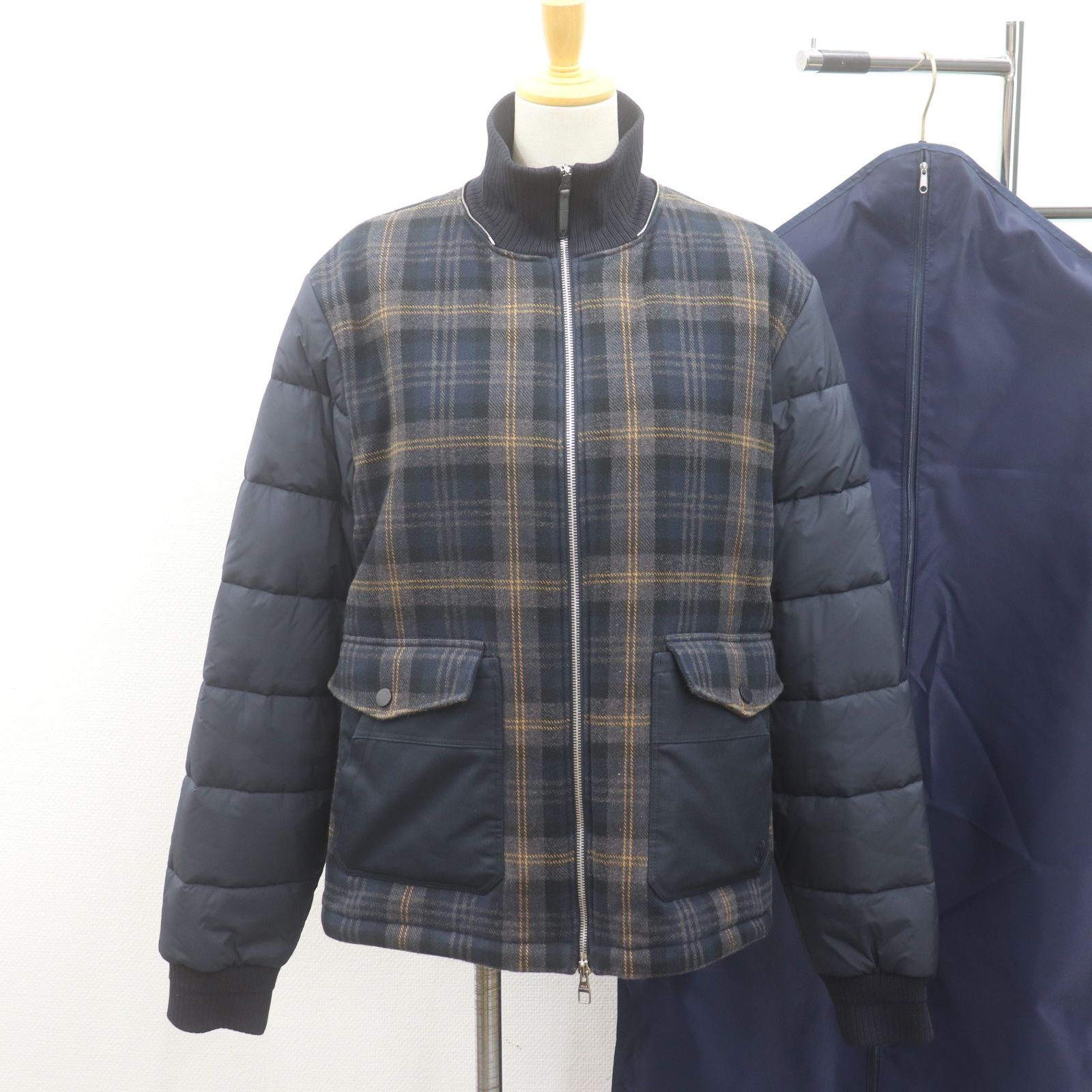 LV チェック柄 ジャケット サイズ52 LV チェック柄 ジャケット サイズ52