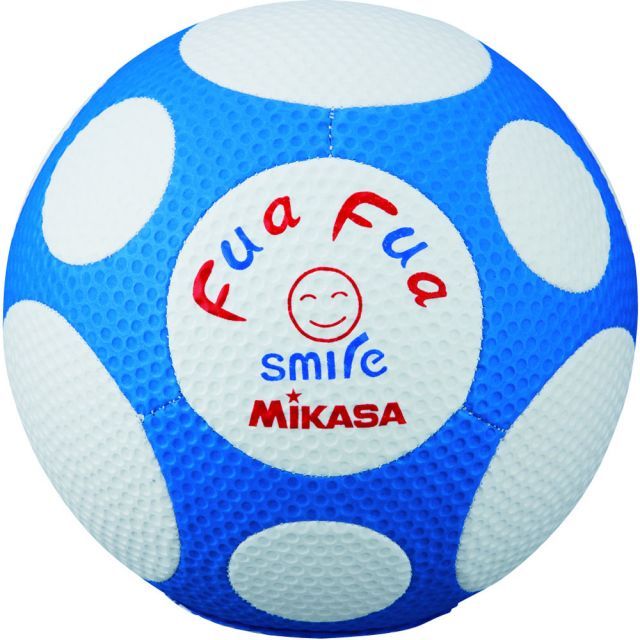 ミカサ(MIKASA) FFF4WB スマイルサッカー＿ヌイ＿ヤク150G＿WBU ふあふあサッカー4号(白／青)
