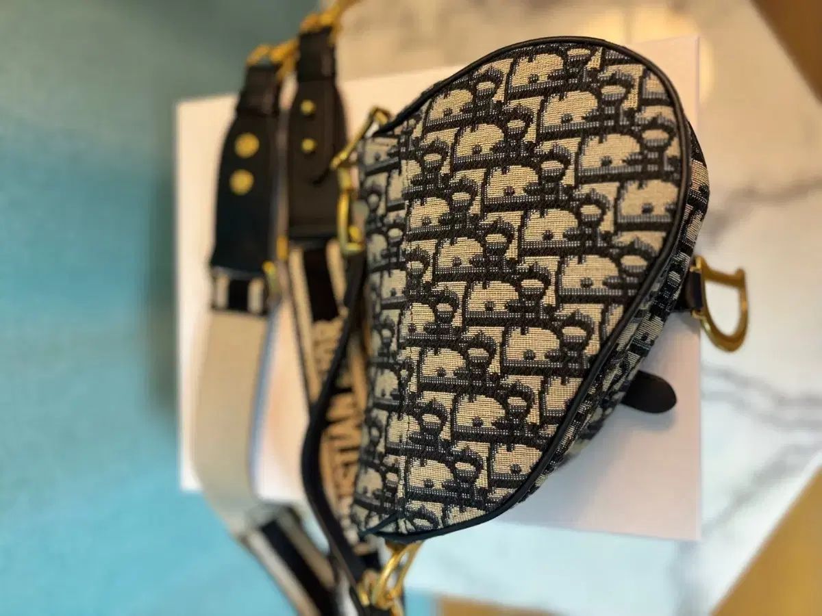 Dior☆ミニサドルバッグ ディオールオブリーク ストラップ調節可 DIOR | Saddle ストラップ付き ソフトバッグ ミニ ディオール