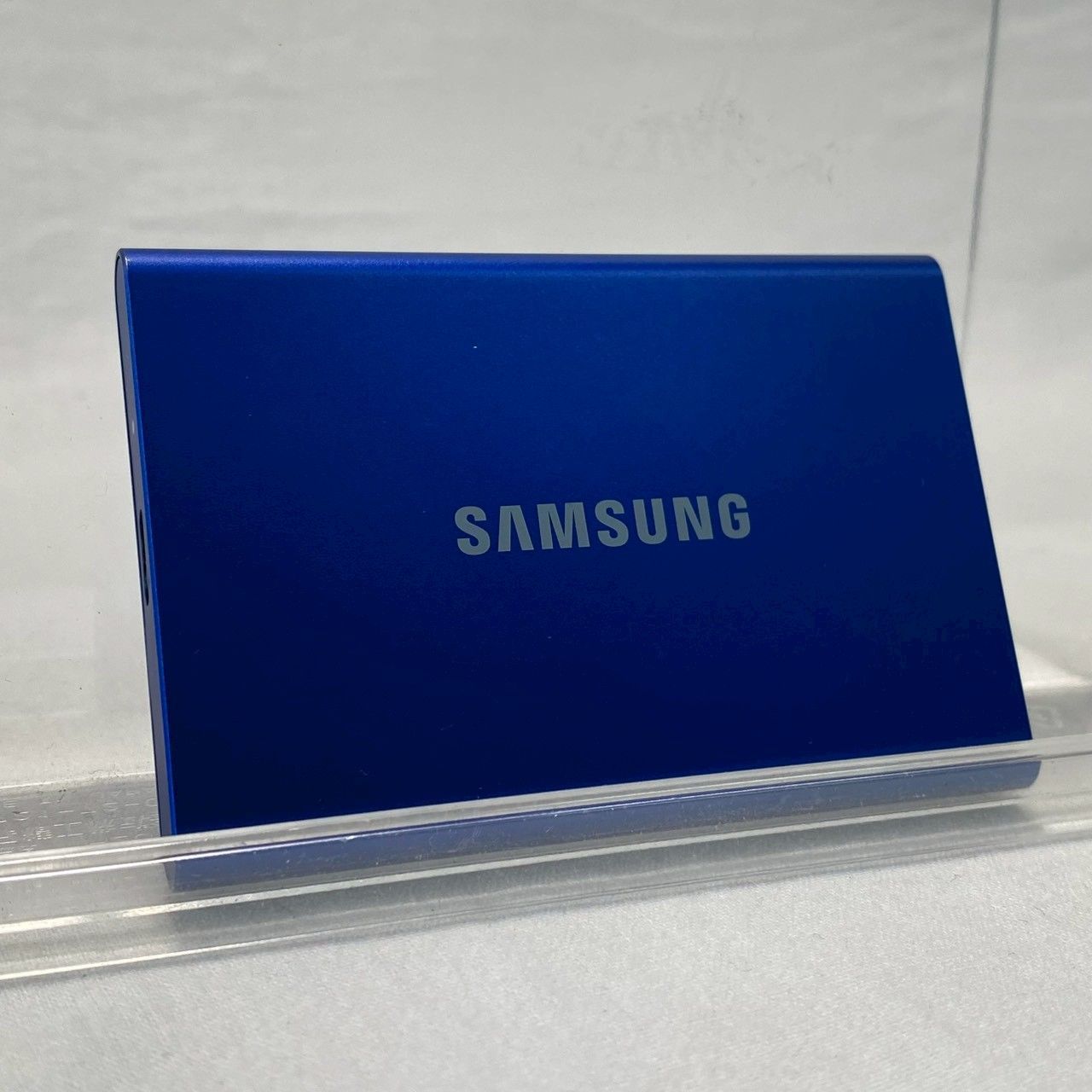 Samsung|Portable|SSD|T7|1TB|ブルー|動作 済み|本体のみ|No.3684
