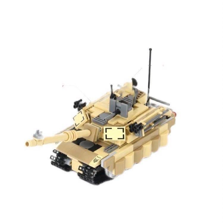 箱・説明書付き レゴ 互換 戦車 M1A2 エイブラムス アメリカ軍 
