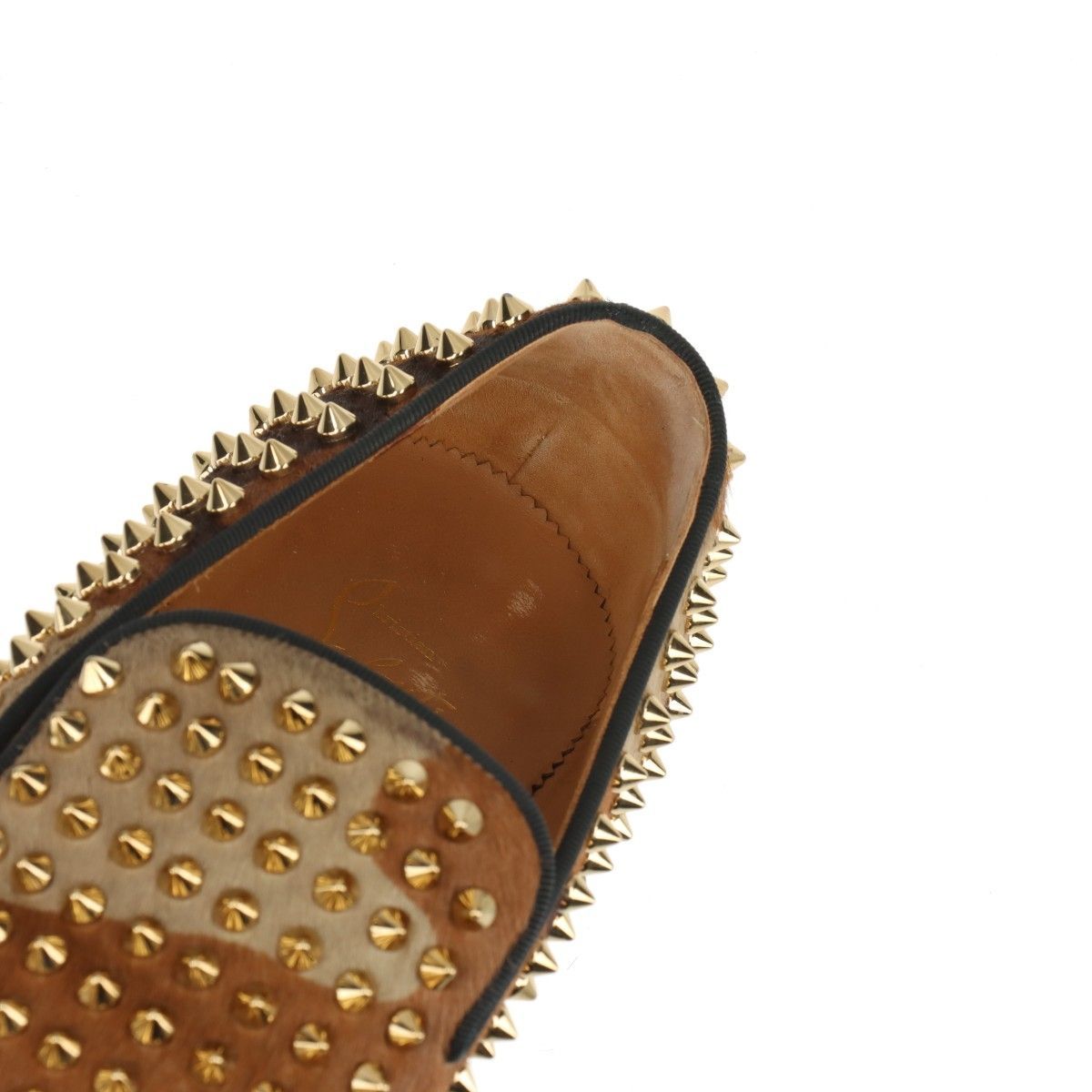 Christian Louboutin クリスチャンルブタン ROLLERBOY SPIKES FLAT
