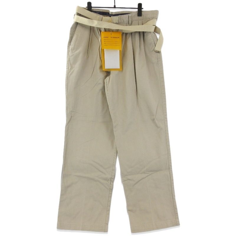 MAISON EUREKA メゾンエウレカ VINTAGE REWORK CHINOS 70 リメイク チノ ワークパンツ ベージュ S 71013744