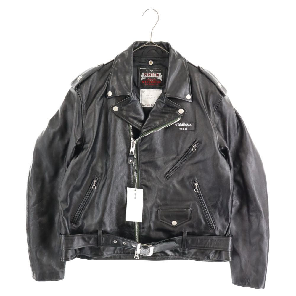 Sacai (サカイ) 22AW×MADSAKI×Schott Leather Blouson 22-02878M 