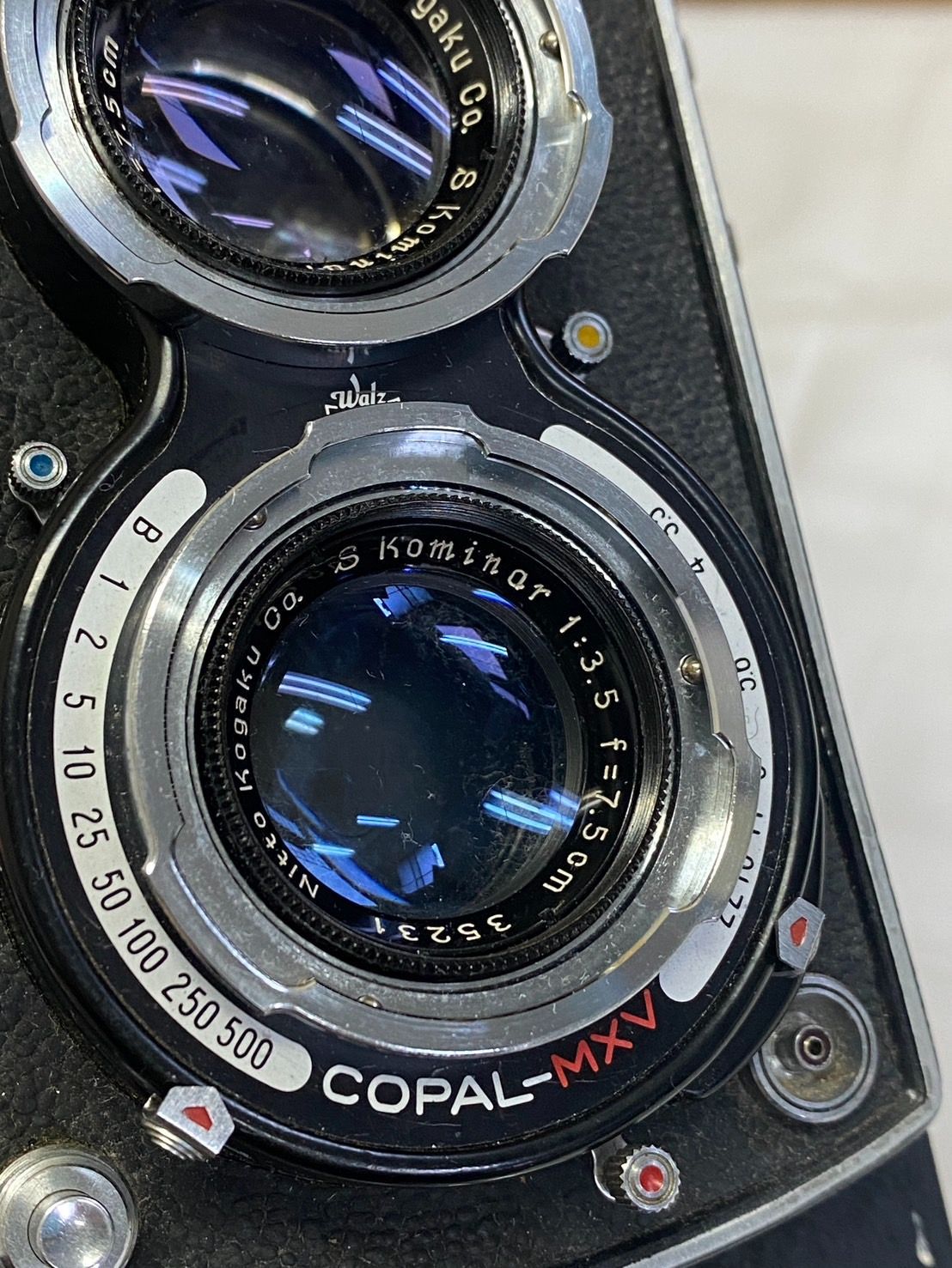 カメラ】WALZFLEX フィルムカメラ 二眼レフ ジャンク品扱い 動作未確認