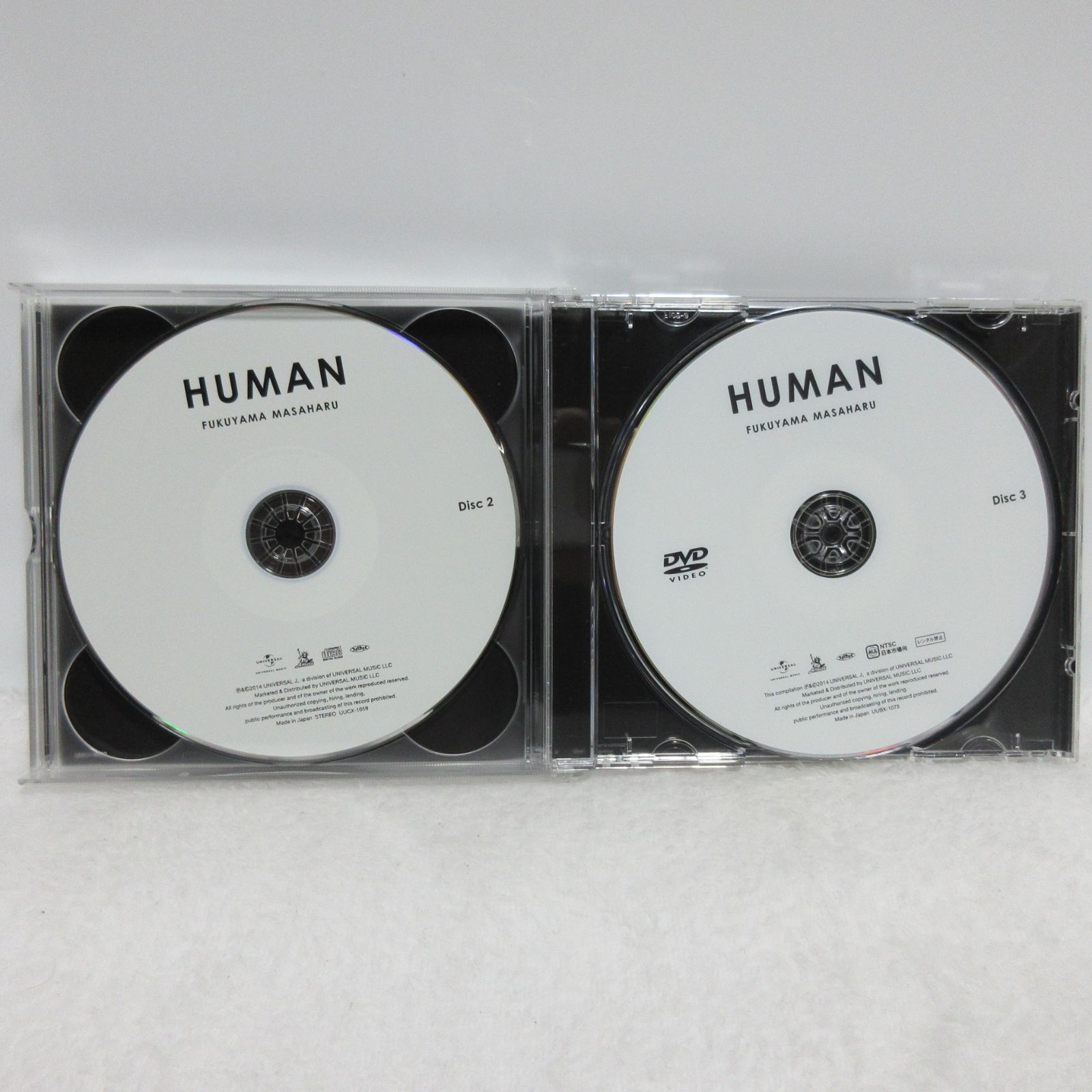 HUMAN (初回限定盤)(MUSIC CLIP COLLECTION DVD付盤) 福山雅治［CD］ CD/DVD】福山雅治／HUMAN (初回限定盤)(MUSIC CLIP COLLECTION