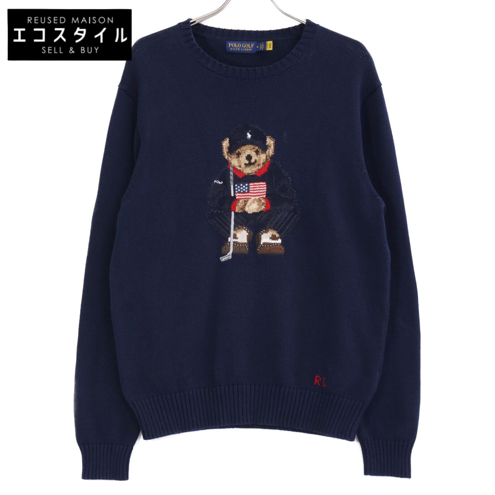 Ralph Lauren ポロベア ゴルフ セーター ネイビー Ralph Lauren ポロベア ゴルフ セーター ネイビー