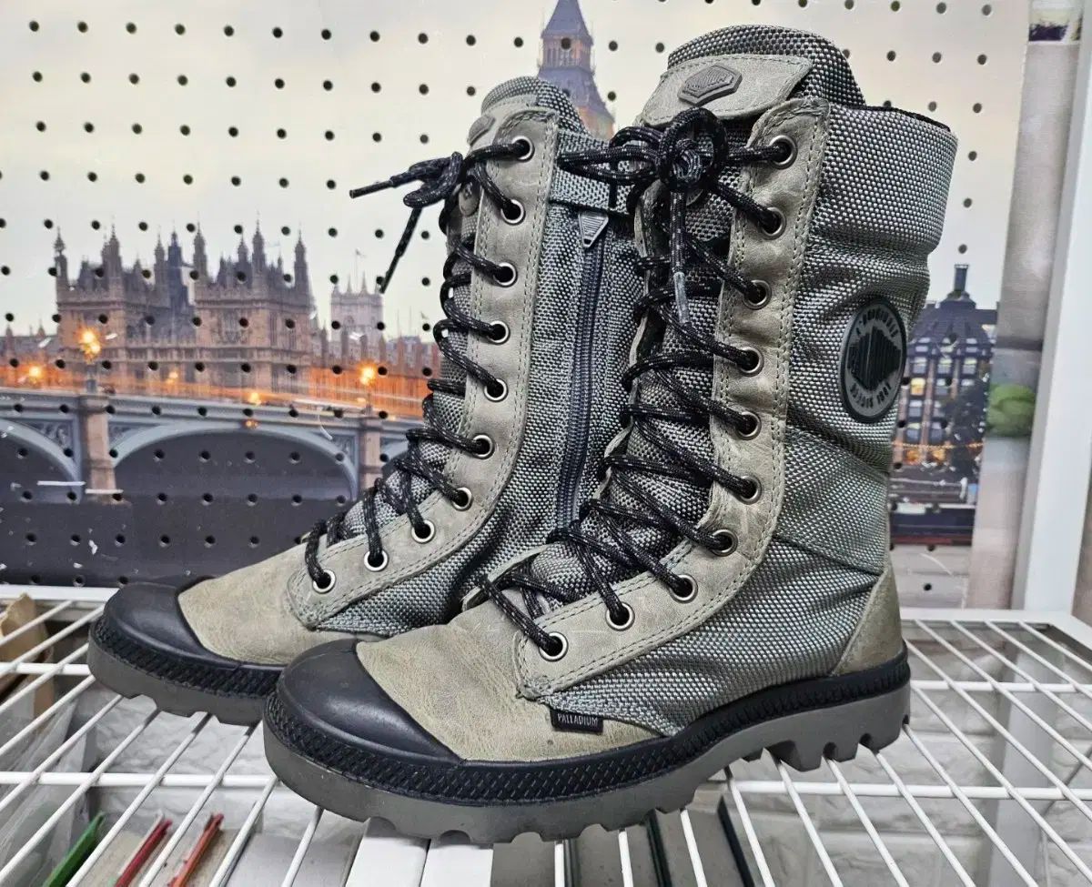 PALLADIUM パラディウム レディース ウォーカーブーツ 230 テクニカル タクティカルブーツ LB39