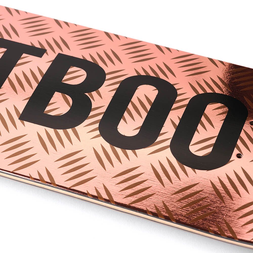 TIGHTBOOTH TBPR DECK タイトブース デッキ TEAM CP LOGO BRONZE 8.38 スケートボード スケボー LLC-HASEGAWATOSO_COM