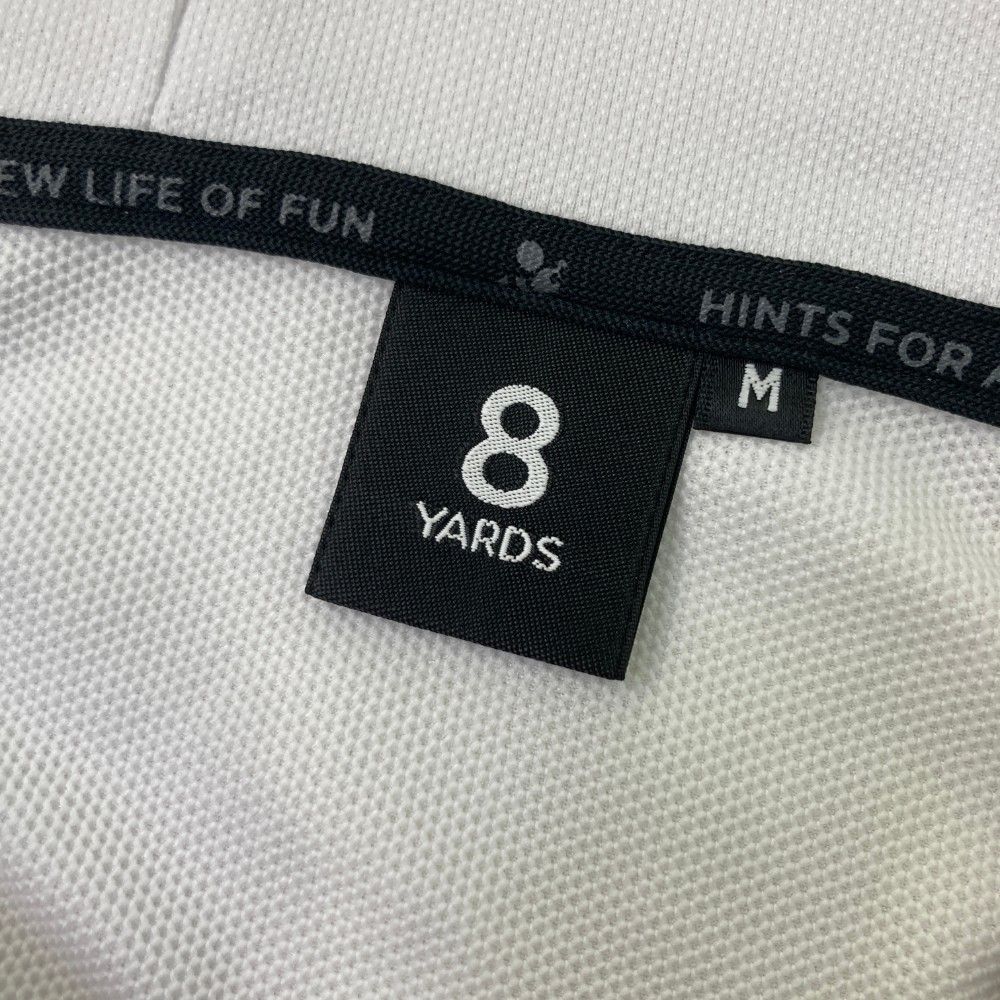サイズ：M 8YARDS ハチヤーズ ジップパーカー ホワイト系