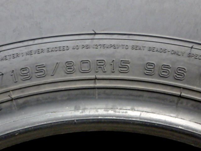 J257 ◆ 製造 約9部山 新車外し◆DUNLOP GRANDTREK AT20◆195 80R15◆4本 WWW_NOITHATQUANGTHANH_NET