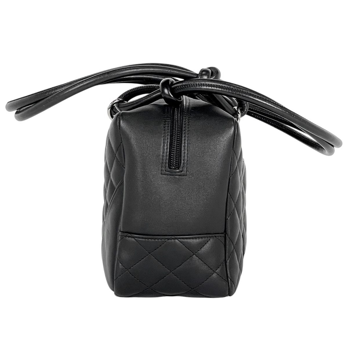 シャネル CHANEL カンボンライン ボウリングバッグ ココマーク ミニ