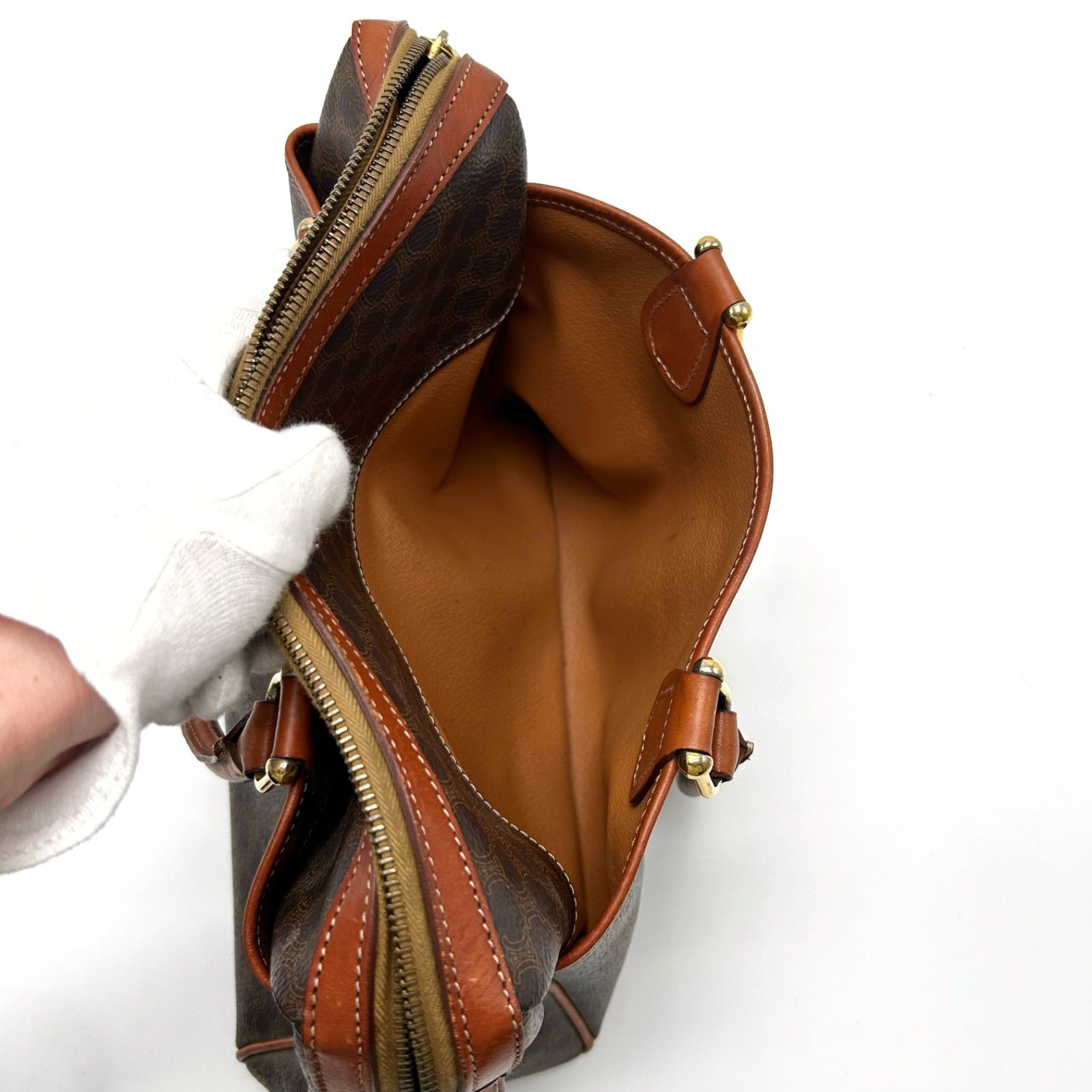 CELINE - 美品 セリーヌ CELINE マカダム トート バッグ CELINE - 美品 セリーヌ CELINE マカダム トート バッグ