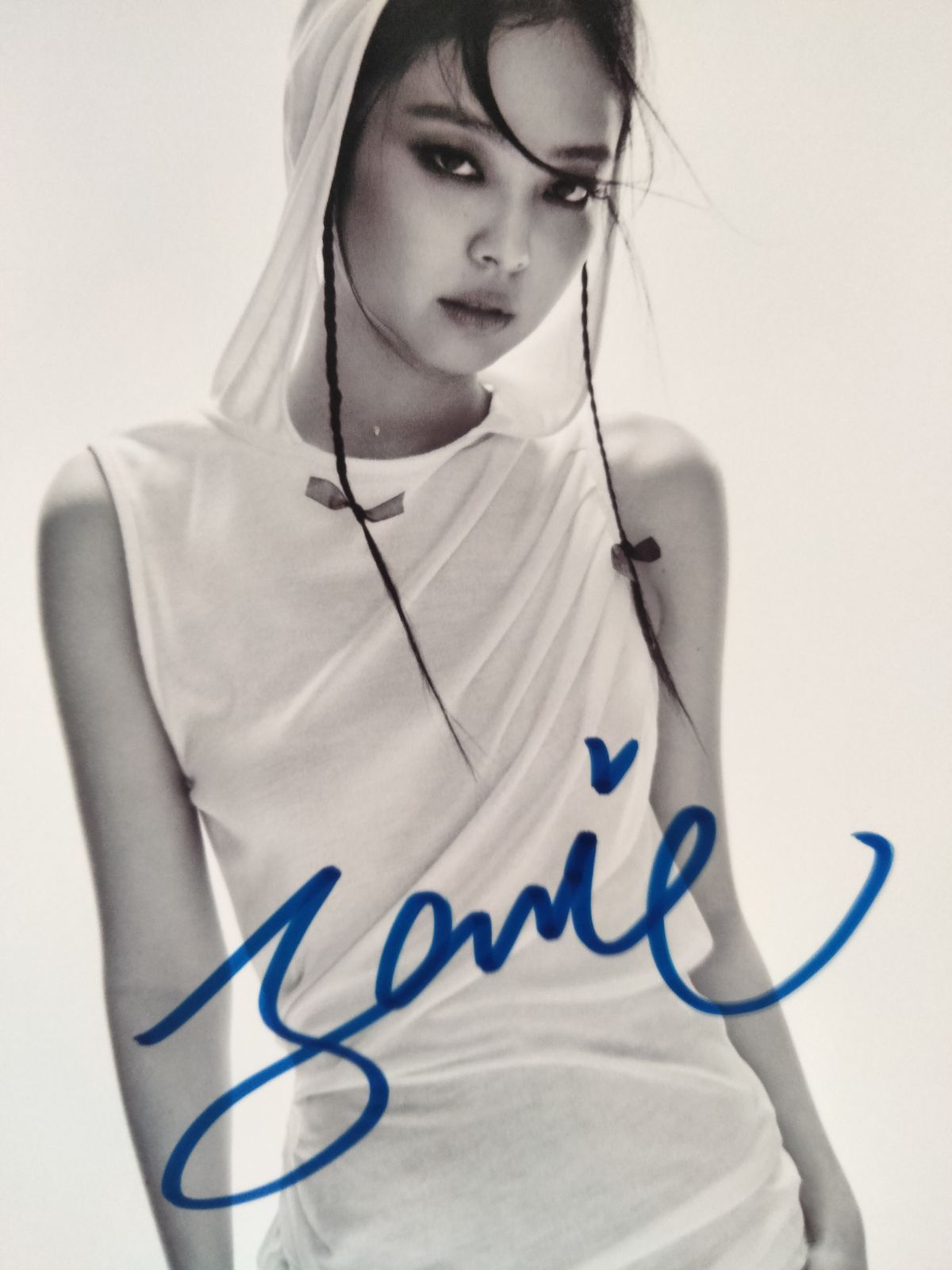 ジェニー直筆サイン入り2Lサイズ写真…Jennie…BLACKPINK…11アイドル