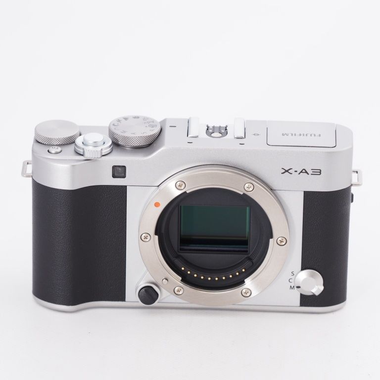 FUJIFILM 富士フイルム ミラーレス一眼 X-A3 ボディ シルバー X-A3-S