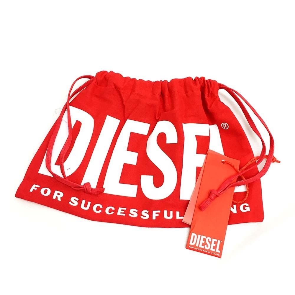 新品 DIESEL ディーゼル X08727 PR666 H6528 B-1DR W レザー