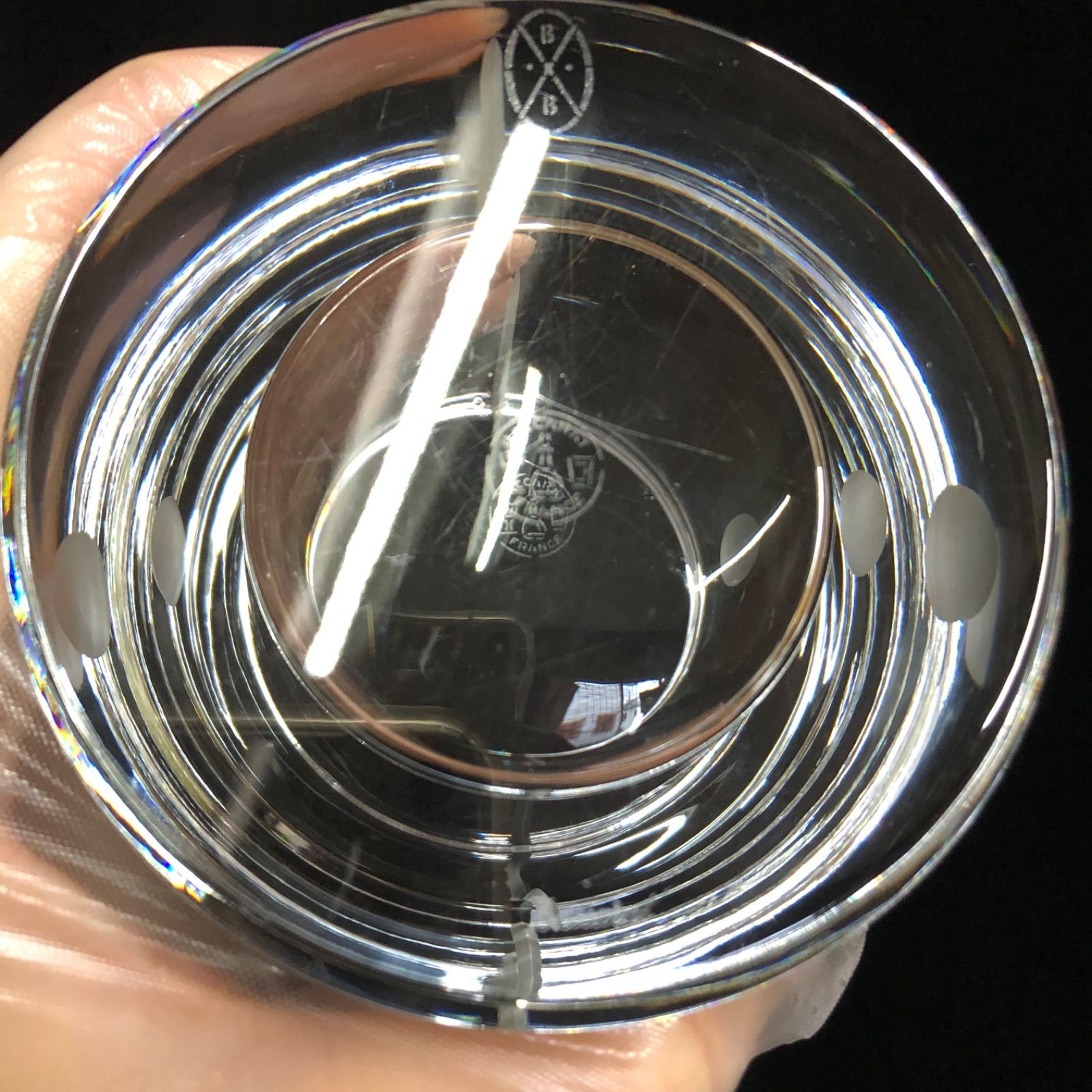 廃盤 バカラ トランキュリティ キャンドル ホルダー 置物 オブジェ