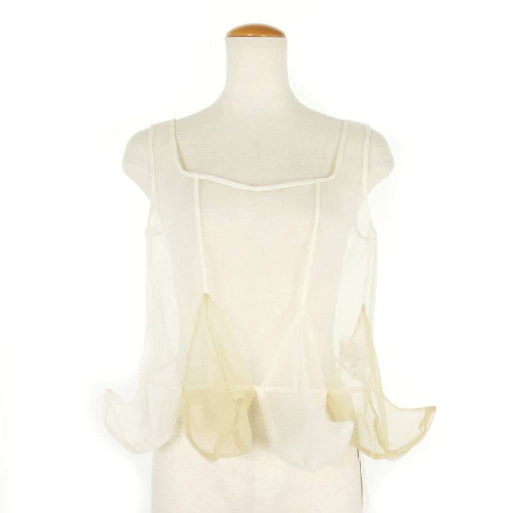 ヨウヘイオオノ YOHEI OHNO 23SS Kunstkammerist Tulle Top チュール 