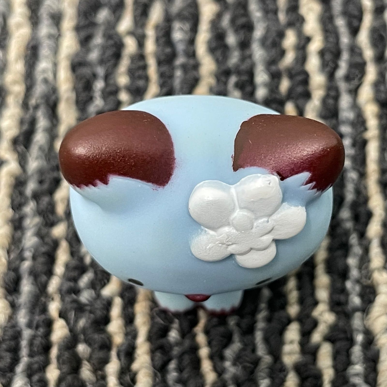 NPA】サンリオ チャーミーキティ 青 サファイア ソフビ人形