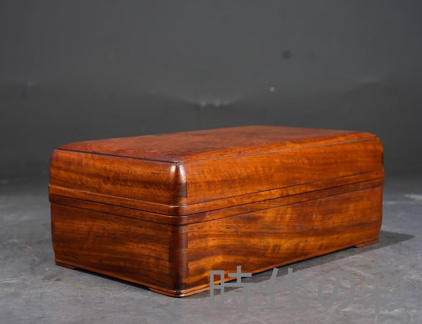 中国古美術 旧家蔵出 黄花梨木 彫刻 首飾盒 収納盒 手作り 細密彫 木製 文房置物 唐物 古玩 古民具 古置物 東洋彫刻 清時代 R07100639