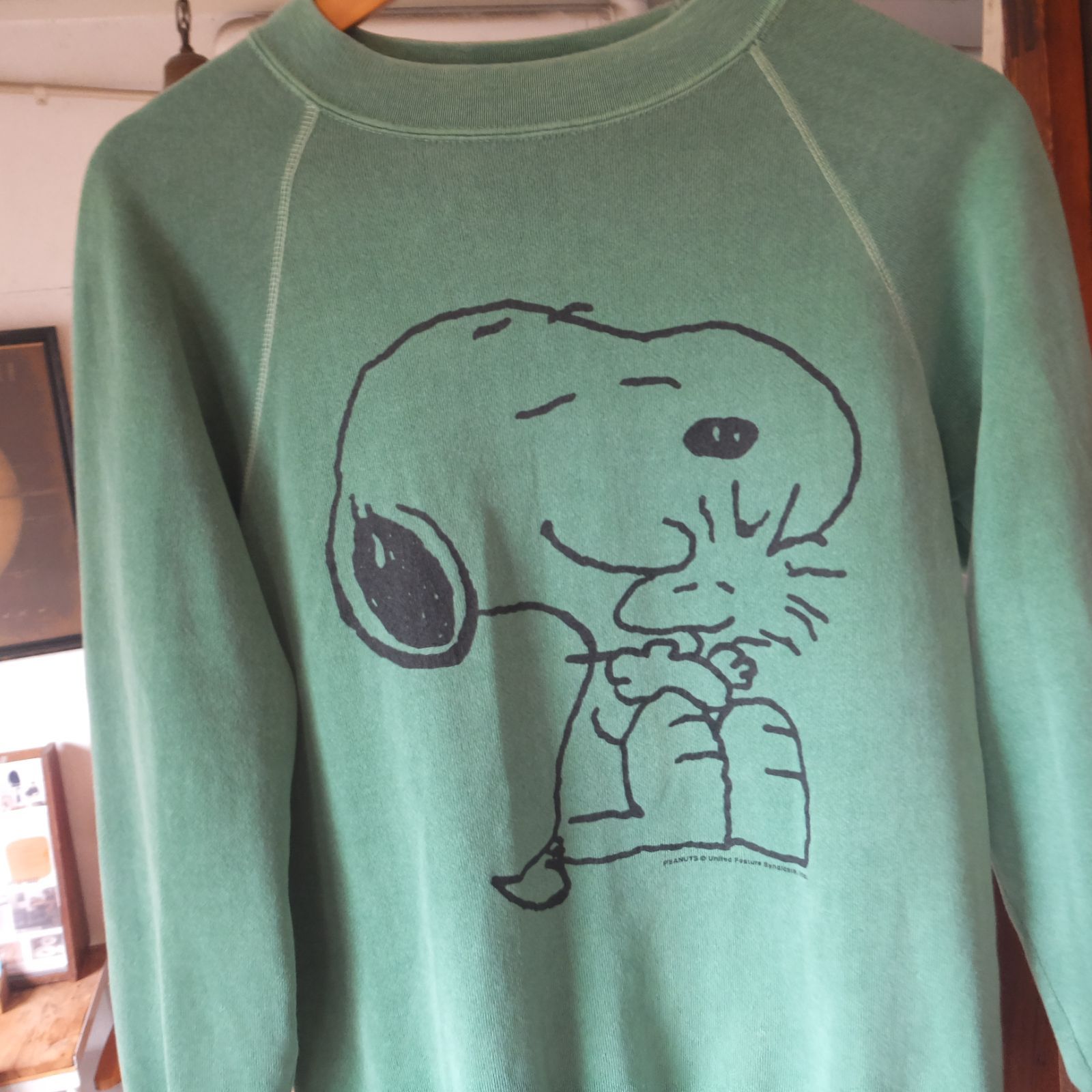 80s90s novel teez PEANUTS snoopy sweat USA - メルカリ