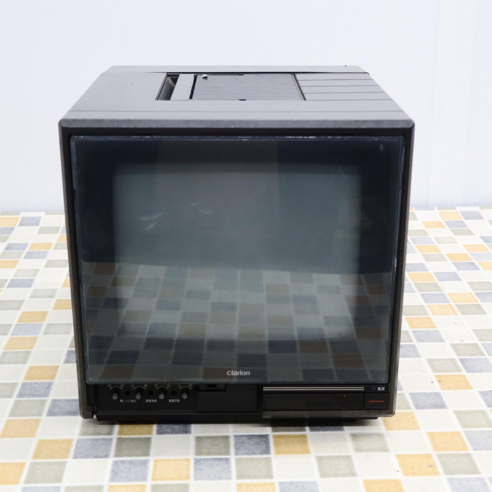 △ 現状販売｜カラーモニター テレビジョン｜クラリオン ZM-1100B ｜ 部品取り ジャンク□O6512 - メルカリ