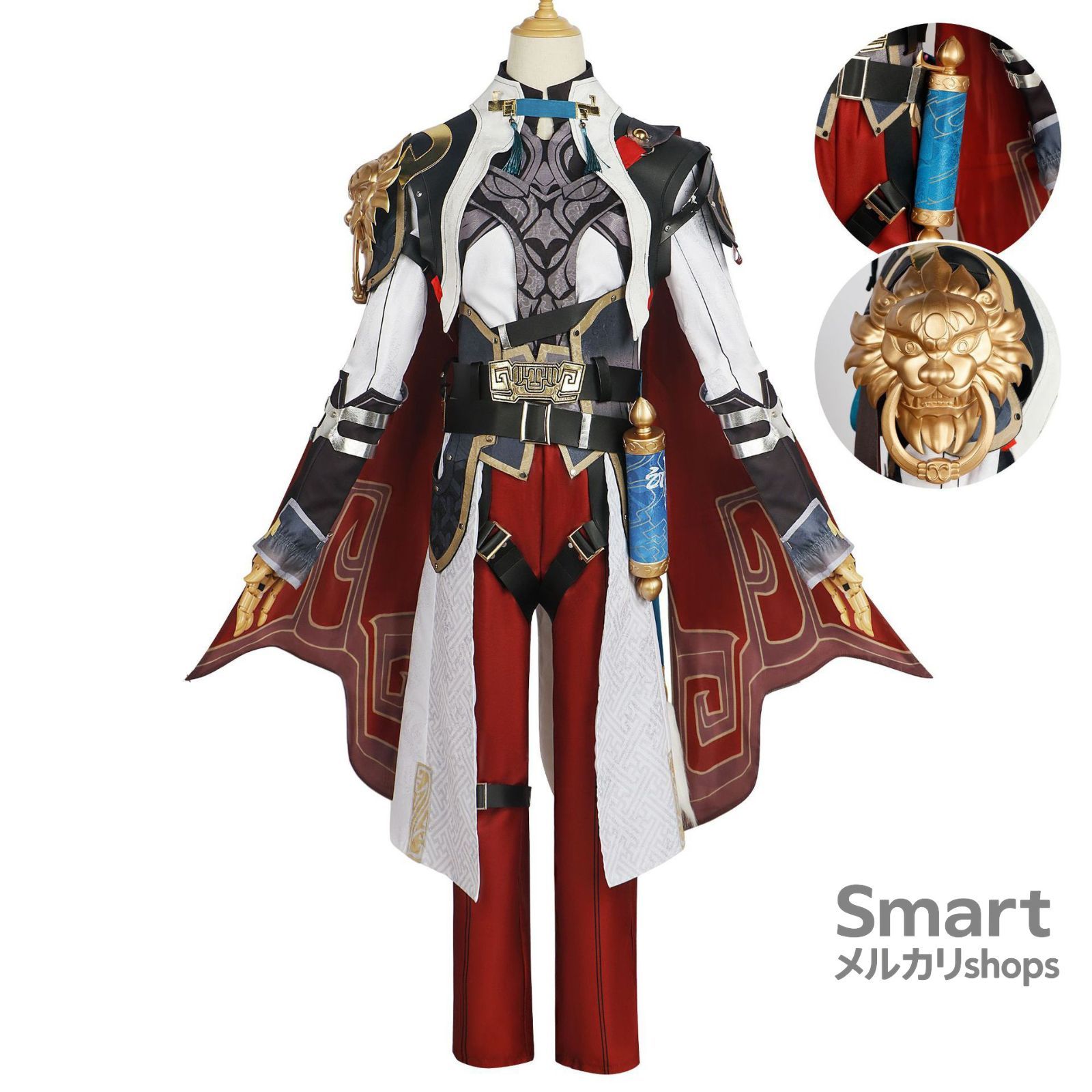 コスプレ 衣装 崩壊スターレイル 景元 万聖節風 ゲーム アニメ キャラクター 仮装 舞台 コスチューム レディース M251015-8